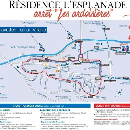 Apartamento T2 Saint-lary Thermes, Jardinet, Vue Montagne, Navettes Gratuites